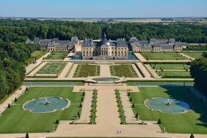 Billet d'entrée au château de Vaux-le-Vicomte et transfert en Chateaubus