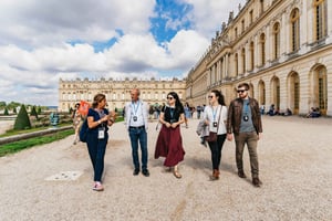 Versailles: Palassomvisning og hager med valgfri full tilgang