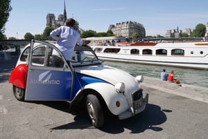 Vintage 2CV-tur + krydstogt