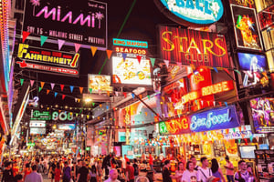 Bangkok Airport till Jomtien Beach ride