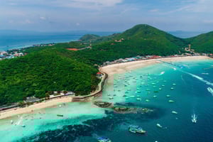 Coral Island-tur med speedbåd og indisk frokost