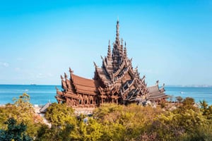 From Bangkok: Pattaya Koh Larn & Sanctuary of Truth Day Trip