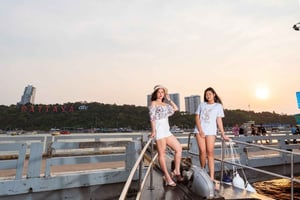Pattaya Sunset Boat Party & Cruise with Overnight Stay