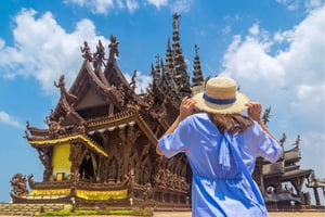 Pattaya: Sanctuary of Truth Admission with Guided Tour