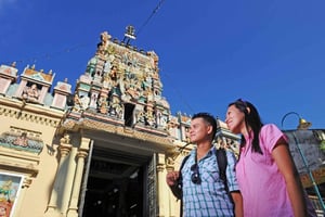 Tour privato della città di Penang con il Tempio di Kek Lok Si