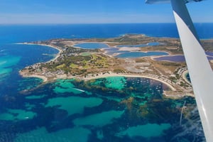 From Perth: Rottnest Grand Scenic Flight