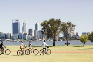 Perth Fietstocht - Majestueuze kustlijn en East Perth Loop