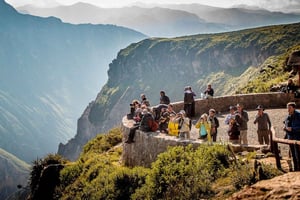 Arequipa: 2 päivän retki Colcan laaksoon, jossa on näköalapaikkoja, kondoreita ja kuumia lähteitä