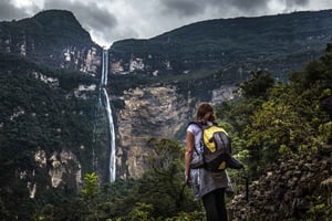 Chachapoyas: Gocta Waterfall Tour med lunch | Entréavgift