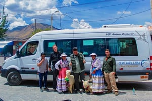 Vanuit Arequipa: Colca Canyon dagtrip met transfer naar Puno