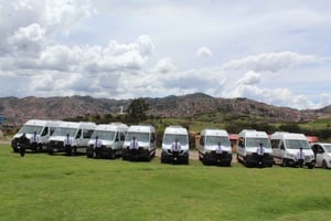 Cusco: Henting på flyplassen for grupper