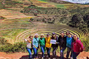 Cusco : Chinchero, Moray et mines de sel, dépôt à Ollantaytambo