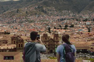 Cusco: Historisk byvandring og naturskønne udsigter med lokal drink