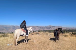 Cusco: Ridning til inka-templer og udsigtspunkter