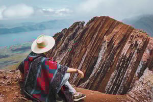 クスコ：パライ・ポンチョ山脈ガイド付きハイキング