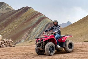 Cusco: Rainbow Mountain & Red Valley ATV Tour with Lunch