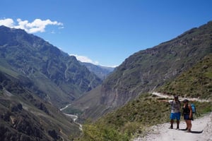 Fra Arequipa: 2-dages Colca Canyon Trekking Tour