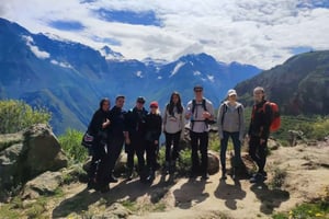 Fra Arequipa: 2 dagers Colca-vandring fra Arequipa, måltider inkludert