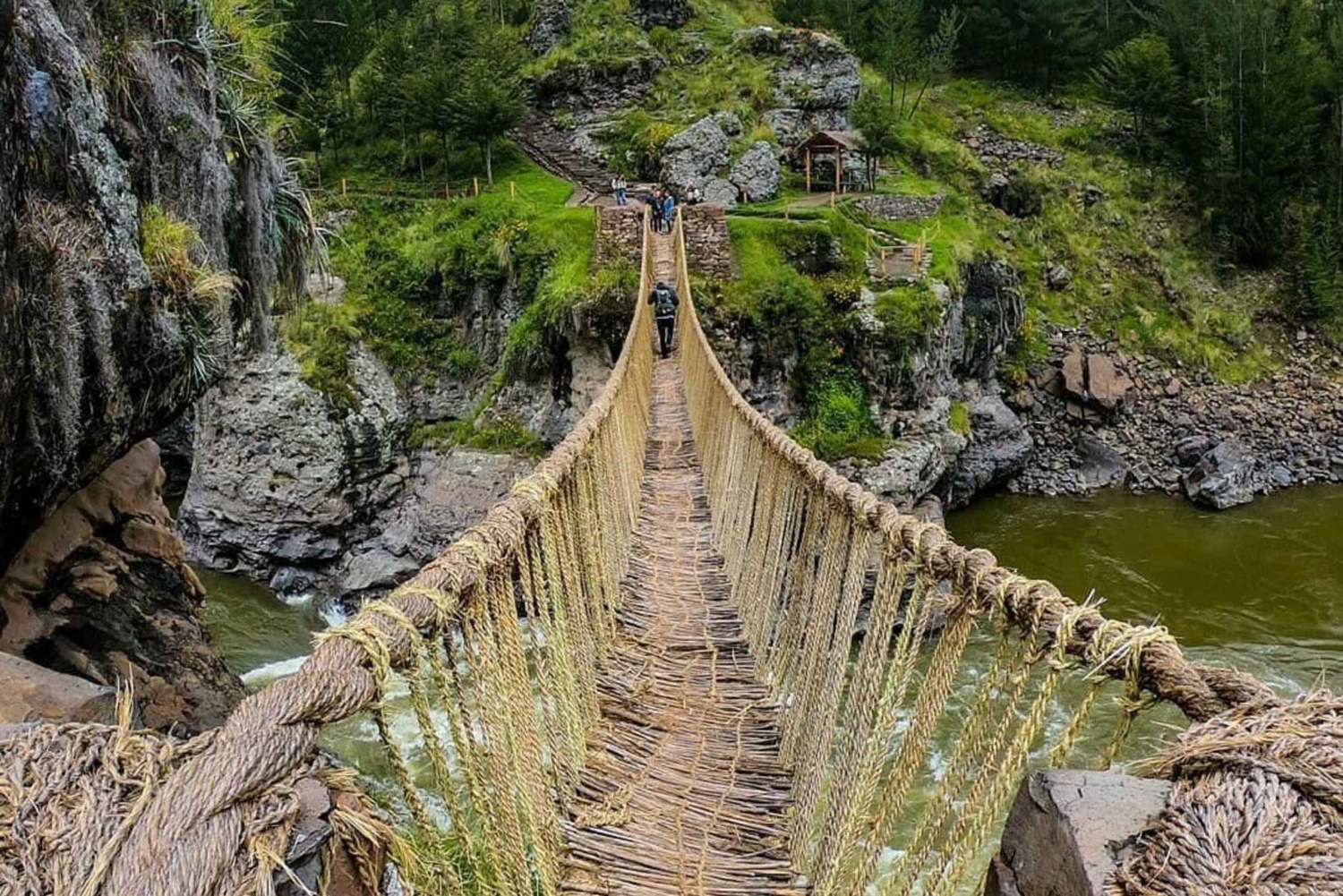 Från Cusco: Qeswachaka Inca Bridge Dagsutflykt med mat