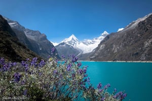 Fra Huaraz: Llanganuco-lagunen + Callejon de Huaylas