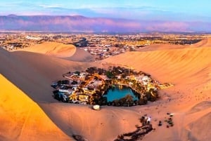 Lima: Paracas & Huacachina Premium-dagtour en toost bij zonsondergang