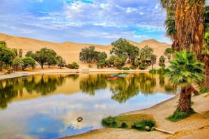 From Lima: Huacachina Oasis & Ballestas Island - ENGL / ESPA