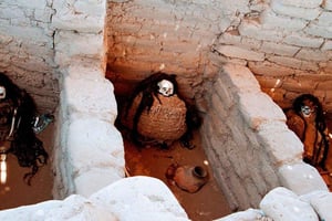 Fra Nazca - udflugt til Chauchilla-kirkegården