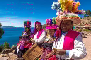 From Puno: Uros and Taquile Islands with Lunch and Entrance