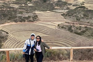 dalla valle sacra Maras Moray in privato con arrivo a Cusco