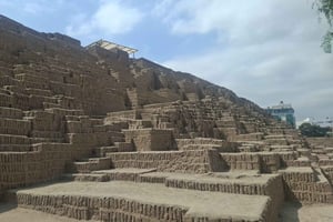 Omvisning i Huaca Pucllana og Parque del Olivar