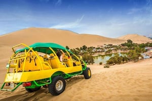 Huacachina: hiekkalautailu ja dyynejäisy + auringonlasku