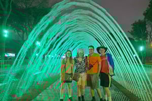 Lima: Water Magic Circuit, kvällstur i centrum och katakomberna