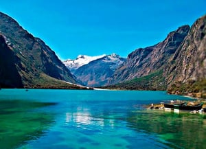 Llanganuco Lagoon