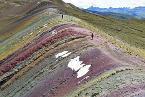 Palcoyo värillinen vuoristovaellus + kivimetsät