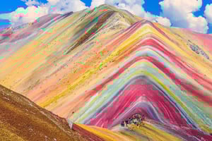 Privévervoer van Cusco naar Rainbow Mountain en terug.