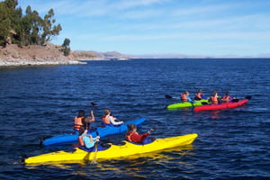 Puno: Kayak tour to the Uros Islands | Full Day |
