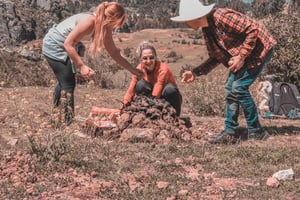 Сан-Херонимо - Куско: приготовьте уатию, андский перекус.