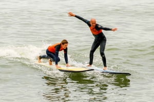 Surflessen in Lima: persoonlijke coaching en videoanalyse