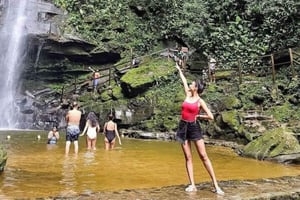 Tarapoto Tour Ahuashiyacu-vattenfallet