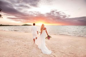 Pedido de casamento na praia no My Beach Resort