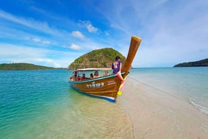 Från Phuket: Privat Longtail-båttur till Korallön