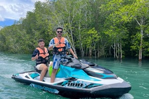 Phuket 6-Island Self-Drive Jetski Adventure & Post-Sun Spa