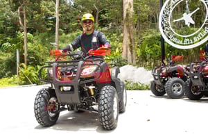 Phuket : ATV av Erawan Patong Seaview Zipline 250 cc