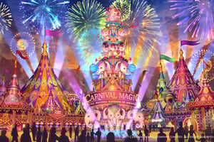 Phuket: Show Mágico de Carnaval + Jantar Buffet