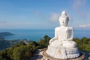Phuket: Chalong Bay Rum & Big Buddha Half Day Private Tour