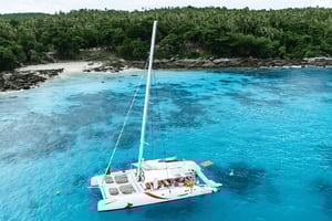 Phuket: Coral, Racha, Promthep Island Catamaran Trip & Lunch