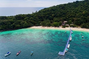 Phuket: Dagsudflugt til Banana Beach Koh Hey med speedbåd