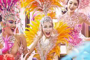 プーケットの魅惑的なキャバレー ナイト体験