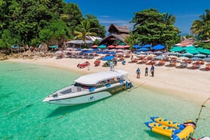 Phuket: Halvdagsomvisning på Khai-øyene med snorkling