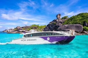 Phuket/Khao Lak: escursione di un giorno alle Similan in catamarano veloce